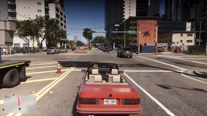 Красный кабриолет Джейсона и BMW 3 серии E30 — GTA 6