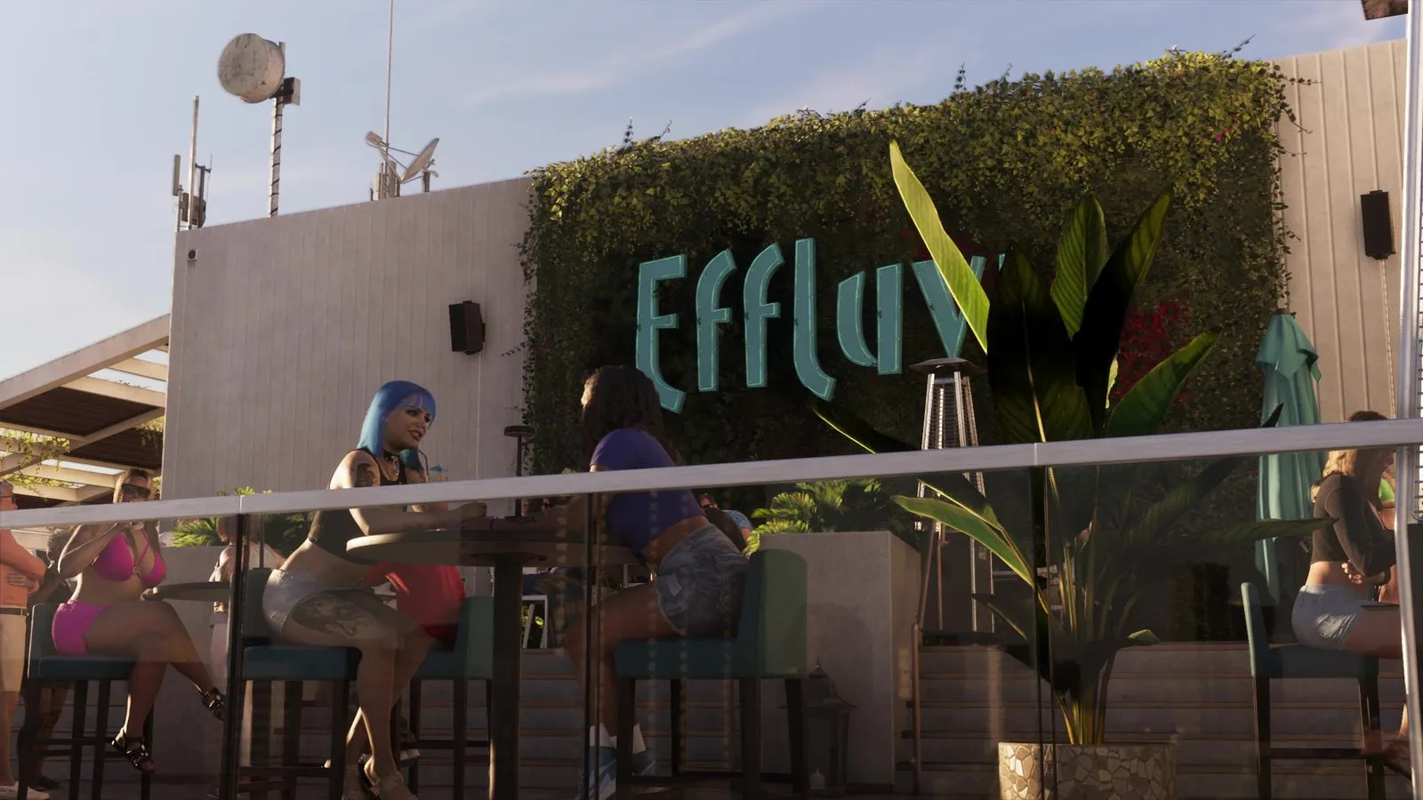 Бар Effluvia на крыше — GTA 6, Бар на крыше