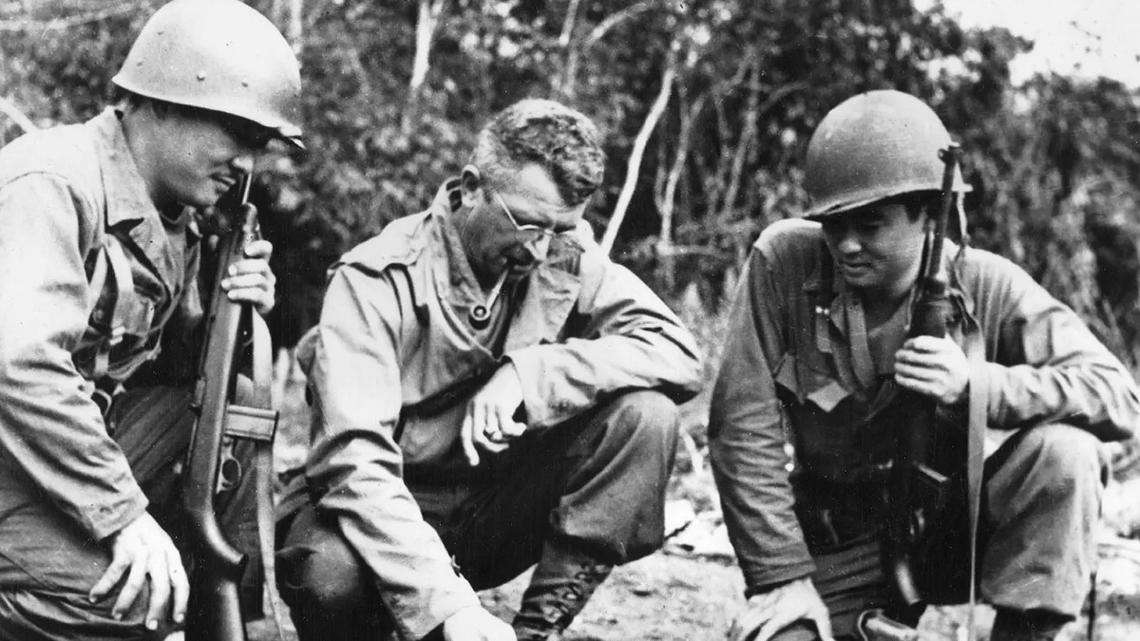 «Мародёры Меррилла» планируют операцию в Бирме. Фото US Army, public domain