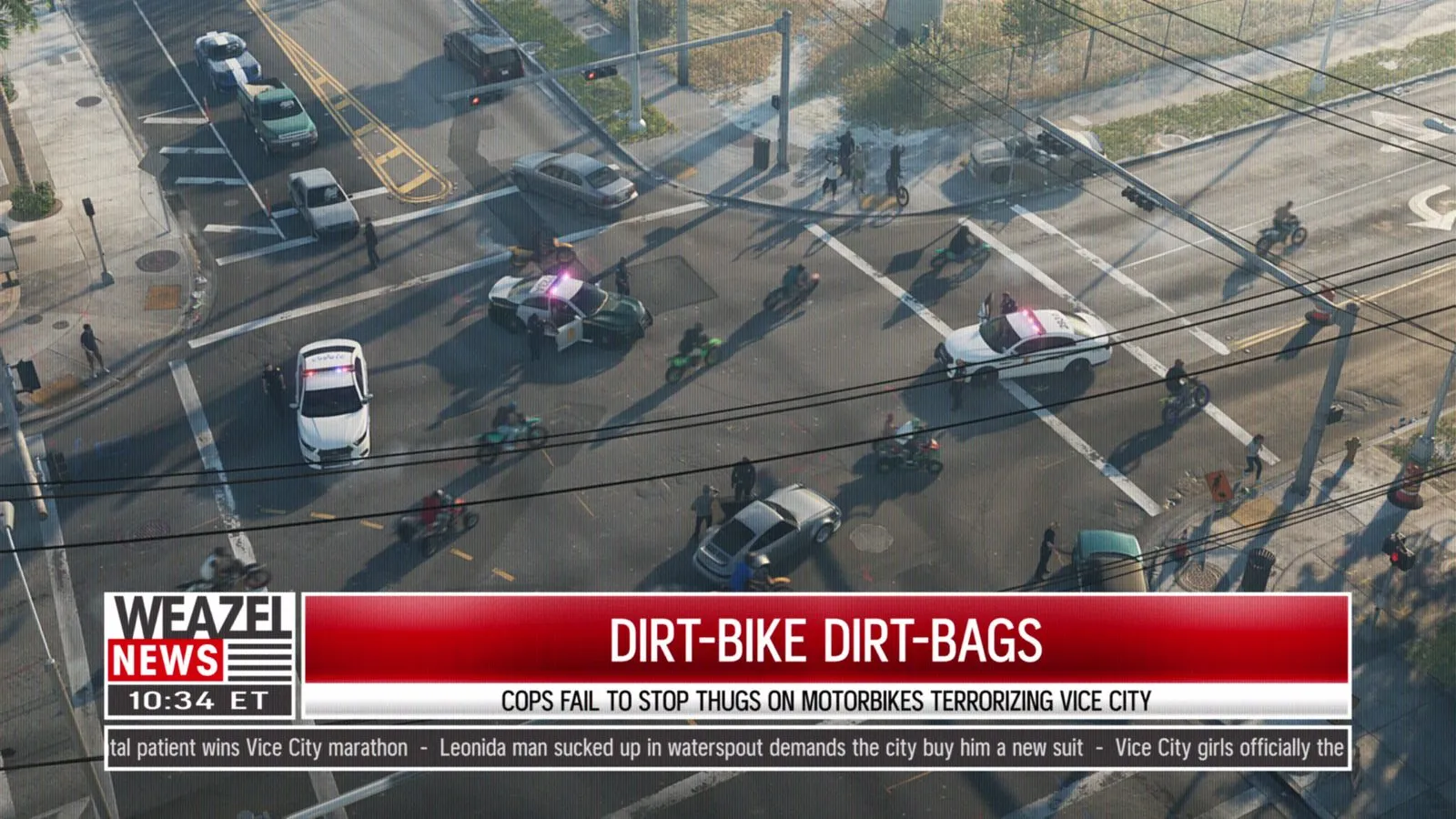 Ещё один выпуск Weazel News: «DIRT-BIKE DIRT-BAGS» про байкеров — GTA 6